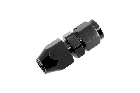 Redhorse Performance 3000 Series AN Tube Adapter Fittings 3000-06-05-2 Fitting, Adapter, to Tubing, Straight, Aluminum, Black Anodized, -6 AN, 5/16 in., Swivel, Each