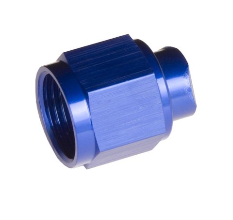Redhorse Performance 929 Series AN Flare Caps 929-12-1 Fitting, Cap, -12 AN, Aluminum, Blue Anodized, Each