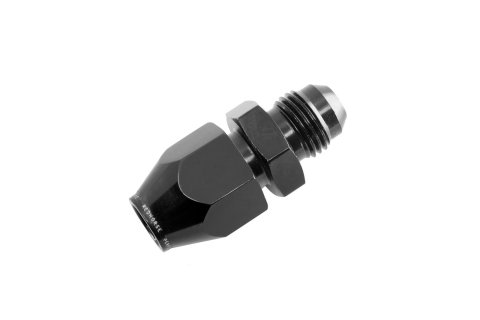 Redhorse Performance 3100 Series AN Tube Adapter Fittings 3100-06-05-2 Fitting, Adapter, to Tubing, Straight, Aluminum, Black Anodized, -6 AN, 5/16 in., Each