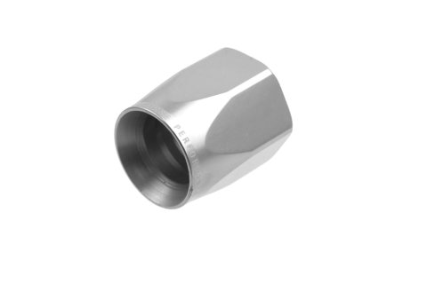 Redhorse Performance 1400 Series Hose End Sockets 1400-10-5 Fitting, Socket, -10 AN, Straight, Aluminum, Clear Anodized, Each