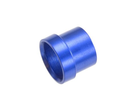 Redhorse Performance 819 Series Tube Sleeves 819-06-1 Fitting, Sleeve, -6 AN, Aluminum, Blue Anodized, Pair
