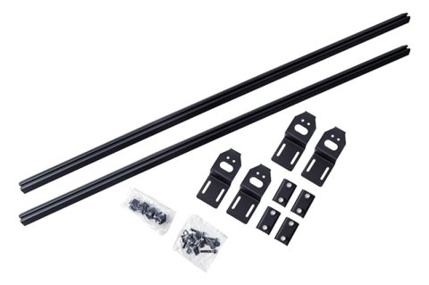 Dee Zee Bed and Ladder Rack Accessories DZ99780BPT Truck Side Rail, Hex Series Universal Cross Rail