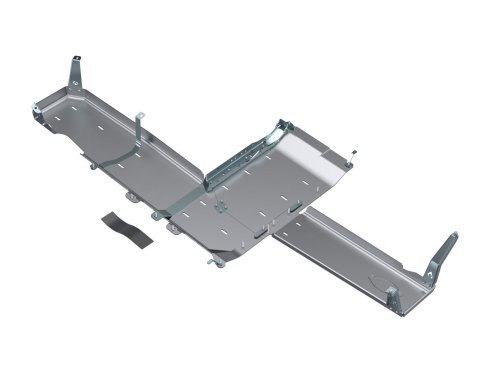 Artec Industries JLU Full Belly Pans JL4162 Skid Plate, Pan, Aluminum, Natural, Bolt-on, Jeep, 2.0L, Kit