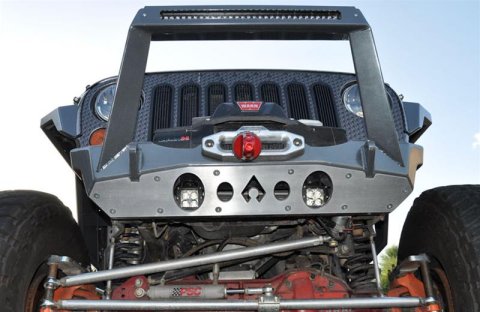 Artec Industries Bumpers JK2308 JK Front Bumper ROCK GUARD - ALUMINUM