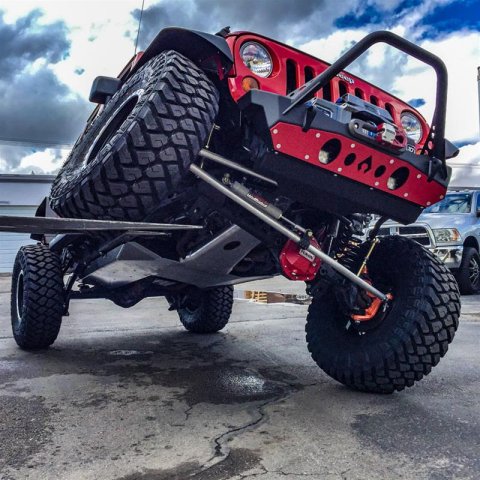 Artec Industries JK APEX Front Axle Trusses JK4451 Housing Brace, APEX, Truss, Steel, Natural, Jeep, Kit