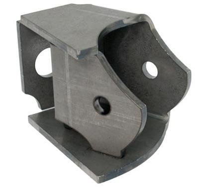 Artec Industries Inner Frame Brackets BR1017 Bracket, Lower Link Chassis Style, Passenger Side Inner, 10 degree Offset, Steel, Natural, Each