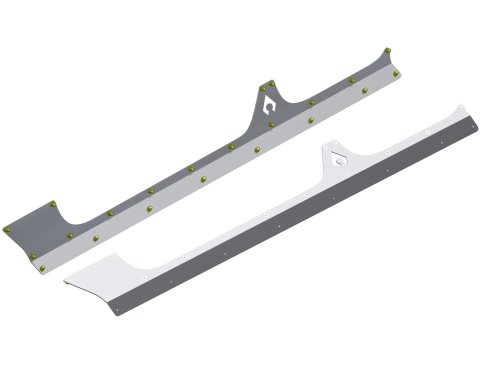 Artec Industries Rocker Panel Covers JL0300 JLU Aluminum Armor