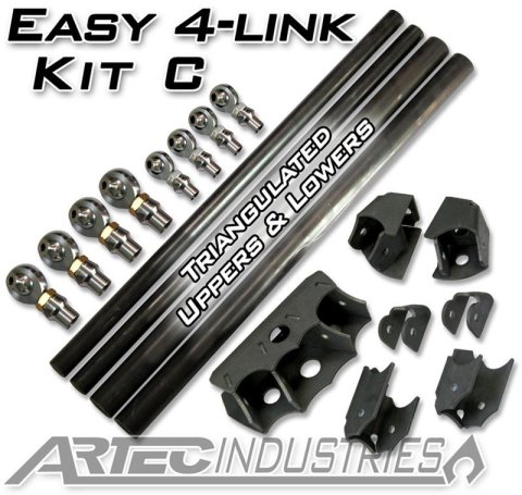 Artec Industries Easy 4-Link Kits LK0021 4 Link - Kit C - TUBE - 7/8" & 1.25" rod ends