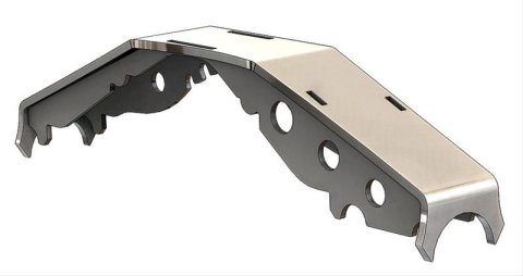 Artec Industries 14-Bolt Rear Apex Short Axle Trusses TR1406 Housing Brace, Truss, Steel, Natural, GM 10.5 in. (14-bolt), Kit
