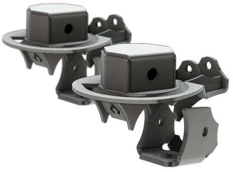 Artec Industries Coil Spring Seats BR1114 Ultimate Bracket - CSL 10 Deg. 3.5" Tube