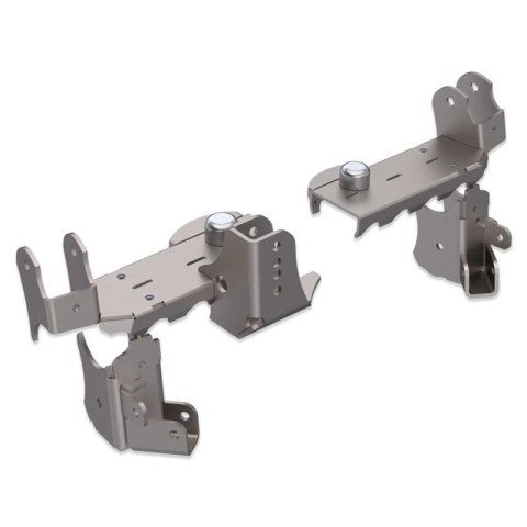 Artec Industries 1-Ton APEX Rear Axle Swap Brackets JK6115 Housing Brackets, JK 1 Ton Brackets, Steel, Natural, Jeep, Kit