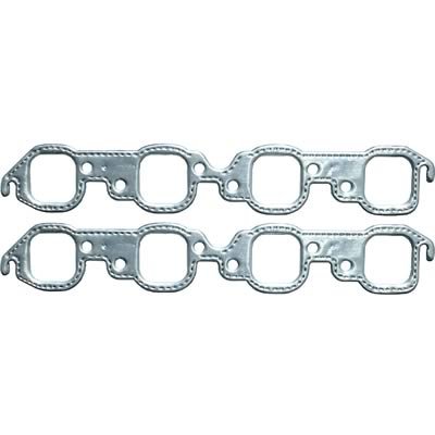 Proform Soft Conforming Aluminum Header Gaskets 67923 Exhaust Gaskets, Header, Aluminum, Square Port, Chevy, Big Block, Pair