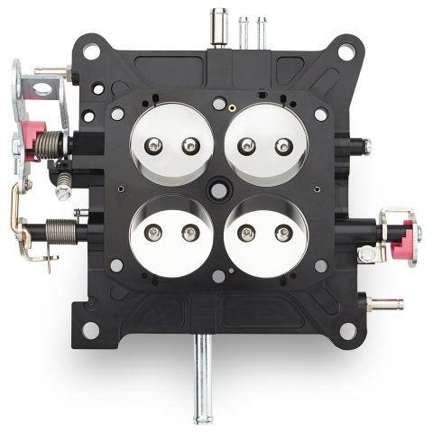 Proform Billet Throttle Base Plates 67155BK Carburetor Plate, Aluminum, Black, Holley 4150, Each