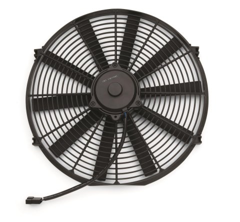 16 Inch 2,100 CFM Proform Electric Fan 67016 Fan, Single, in. Diameter, Puller, cfm, Black, 10-Blade, Plastic, Each