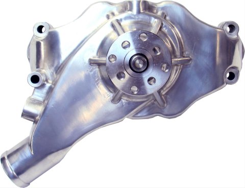 Proform High Flow Mechanical Aluminum Water Pumps 68242 Pump, Mechanical, Short, High-Volume, Aluminum, Polished, Chevy, Big Block, Each
