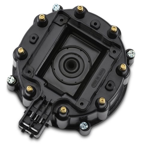 Proform Distributor Cap and Rotor Kits 66947BKC Rotor, Black, Male/HEI, Brass Terminals, Clamp-Down, GM, V8, Kit