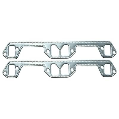 Proform Soft Conforming Aluminum Header Gaskets 67929 Exhaust Gaskets, Header, Aluminum, Mopar, Small Block LA, Pair