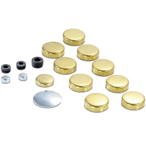 Proform Freeze Plug Kits 66557 Plugs, Brass, Chrysler, 318, 360, Kit