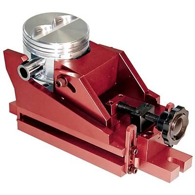 Proform Heavy-Duty Multiple Angle Piston Vises 66772 Vise, Aluminum, Red Anodized, 4.50 in. Maximum Diameter, Each