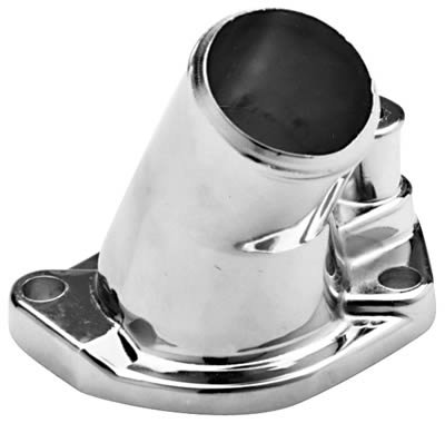 Proform Aluminum Water Necks 66211 Neck, Aluminum, Chrome Plated, 45 Degree, Ford, 289/302/351W, Each