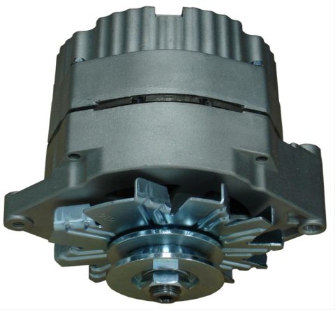 Proform Alternators 66436 Alternator, Internal Regulator, 3-Wire, 70 amp, V-belt Pulley, Chevy, GMC, Each
