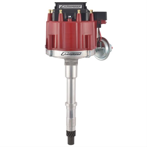 Proform Street/Strip HEI Distributors 67185 Distributor, HEI, Magnetic Pickup, Vacuum Advance, Red Cap, AMC, 290-401, Each