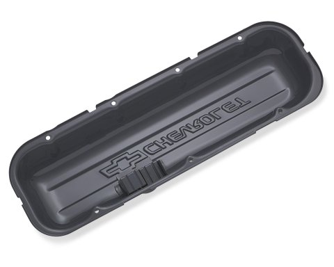 Proform Stamped Steel Chevrolet Valve Covers 141-888 Covers, Steel, Tall, Shark Gray, Bowtie Logo, Chevy, Big Block, Pair