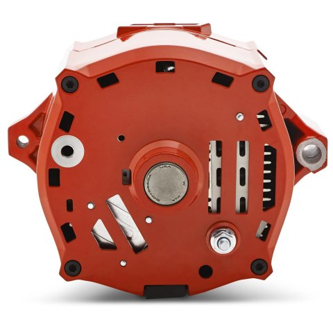 Proform Parts Alternators and Generators 141-148 Alternator; 100 AMP; GM 1-Wire; Slant-Edge; Raised Bowtie; Chevy Orange