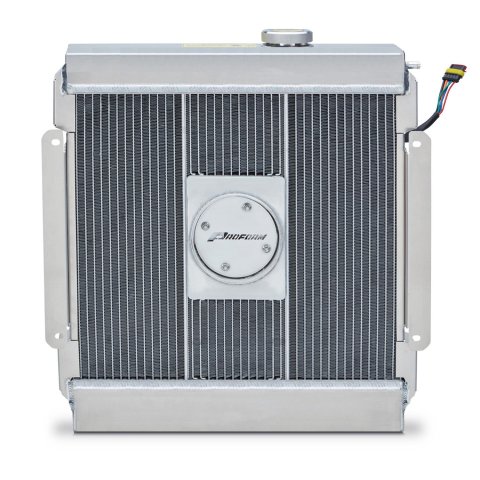 Proform Slim-Fit Radiator Systems 69681.2 Radiators, Systems, Downflow, Aluminum, Natural, Transmission Cooler, Single Fan, Ford, 2.8L, 3.3L, 4.3L, 4.7L, Kit