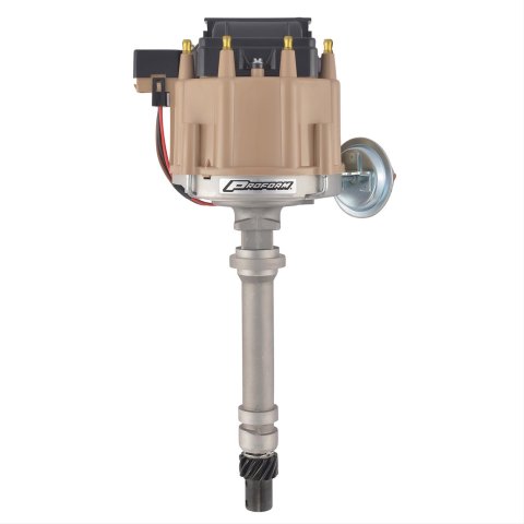 Proform Race HEI Distributors 66941TUC Distributor, HEI, New, Magnetic Pickup, Mechanical, Vacuum Advance, Tan Cap, Coil, Chevy, Big/Small, Each
