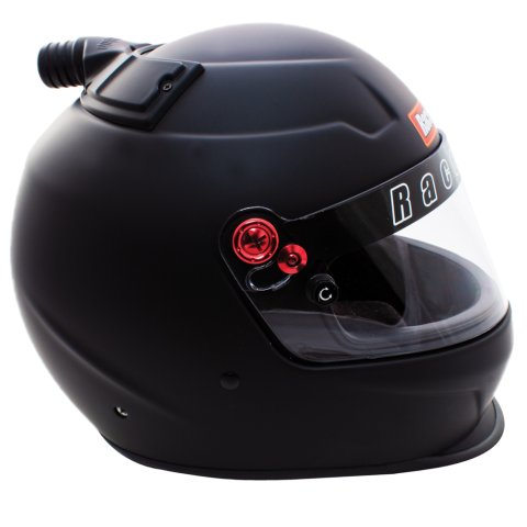 RaceQuip PRO20 Top Air Helmets 266997RQP Helmet, Air, Full, Matte Black, Snell SA2020, EPS Liner, No Graphic, 2X-Large, Each