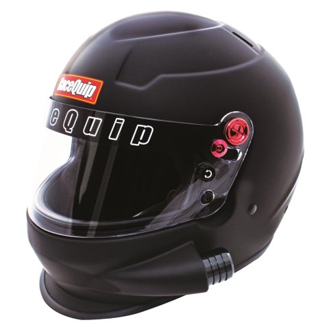RaceQuip PRO20 Side Air Helmets 296992RQP Helmets, Air, Full, Matte Black, Snell SA2020, EPS Liner, No Graphic, Small, Each