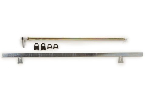 RaceQuip Window Net Mount Kits 700108RQP Mounting Kit, Net, Spring-Loaded, Steel, Zinc Plated, Kit