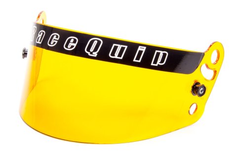RaceQuip Replacement Face Shields 204006RQP Faceshield, Replacement, Amber, Pro, Youth SFI, Each