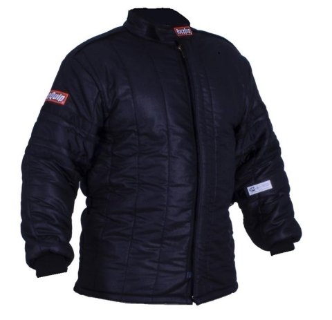RaceQuip SFI-15 Multi-Layer Fire Suit Jackets 91919929RQP Driving Jacket, Racing Driver Jacket, Nomex, Multi Layer, SFI 3.2A/ 15, Black, Small, Each