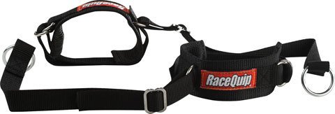 RaceQuip Non-SFI Approved Arm Restraints 391002RQP Restraints, Black, Pair