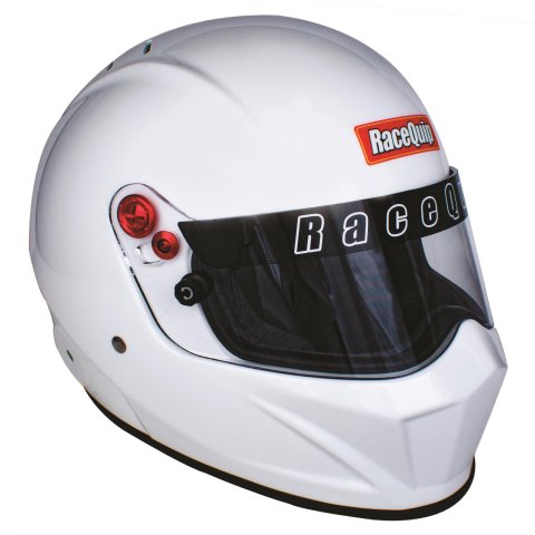 RaceQuip VESTA20 Helmets 286117RQP Helmet, VESTA20, Full, Gloss White, Snell SA2020, EPS Liner, No Graphic, 2X-Large, Each