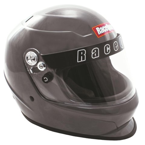 RaceQuip PRO Youth Helmets 2266696RQP Helmet, Youth, Full Face, Nomex Liner, Steel, Gloss, Adjustable Size, Each