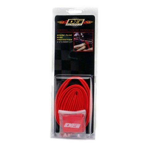 DEI Protect-A-Wires 10621 Heat Protection, Protect-A-Wire, Heat Insulation, Red, 7 ft. Long, Each