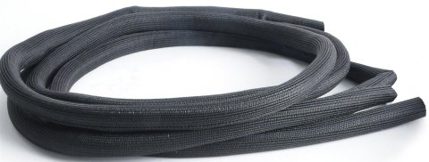 DEI Easy Loom Split Wire Sleeves 94653 Sleeve - 1/2in x 100ft - Black