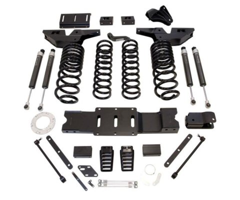 ReadyLift Suspension Coil Spring Lift Kits (4.5 in.) 49-19420 Kit, Front and Rear, 4.5 in. Front Lift/3 in. Rear Lift, Front and Rear Shocks, RAM, Kit