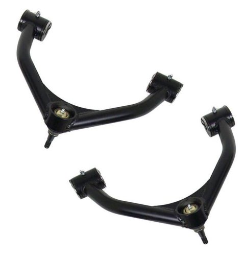 ReadyLift Suspension Tubular Control Arms 47-3440 Arms, Tubular, Upper, Black Powdercoated, Chevy/GMC, Silverado/Sierra, 7-8 in. Lift Only, Pair