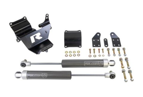 ReadyLift Suspension Dual Falcon Steering Stabilizer Kits for 2023-2025 F-250 SUPER DUTY, F-350 DUTY - 77-23200 Stabilizer, Dual, Inline, Ford, Kit