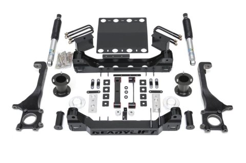 ReadyLift Suspension Lift Kits 44-5660 Kit, 6 in. Front, 5 in. Rear Lift, Strut Extension Front, Block Rear, Rear Bilstein 5100 Rear Shock, Toyota, Kit