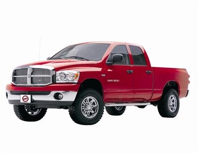 ReadyLift Suspension Rear Block Kits 66-1201 Blocks and U-Bolts, Cast Iron 1.0 in. Thick Blocks, Dodge, Ram, Rear, Kit