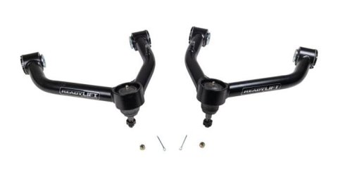 ReadyLift Suspension SST Upper Control Arms for 2014-2017 SIERRA 1500, SILVERADO 1500 - 67-3501 Arms, Tubular, Lifted/Leveling, Steel, Black Powdercoated, Front Upper, Chevrolet, GMC, Pair