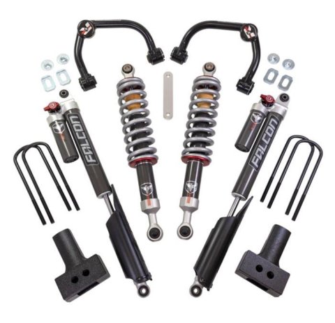 ReadyLift Suspension SST2.1 Lift Kits for 2023-2024 F-350 SUPER DUTY, F-250 2021-2024 F-150 - 62-21440 Lift, SST2.1, 3.5 in. Coilover Front, 2.5 in. Rear Blocks, Upper Control Arms, Falcon Shocks, Ford, Kit