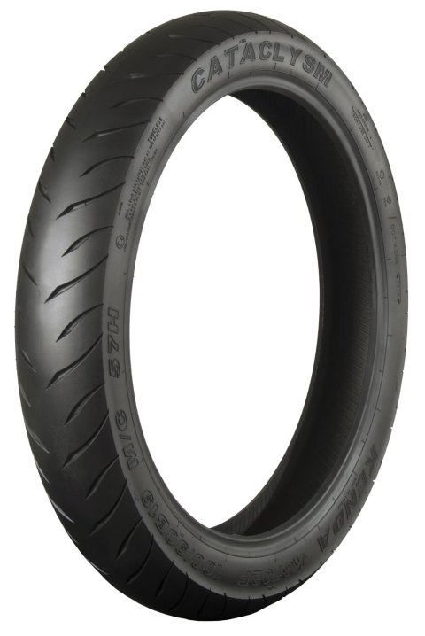 Kenda K6702 Cataclysm Tires 130/90-16 Tire, Cataclysm, 130/90B-16, Blackwall, Bias-Ply, Front, Each