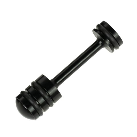 Derale Oil Galley Bypass Plugs 35603 Barbell Plug, OEM-Style, Billet Aluminum, O-Rings, Chevy, LS, Each