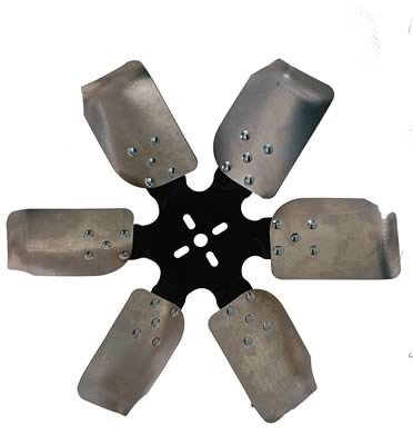 Derale Rigid Race Fans 17513 Fan, Mechanical, Race, 13 in. Diameter, Aluminum, Standard Rotation, 8,000 RPM Rating, Each